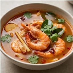 Tom Yum Shrimps*