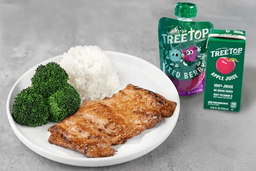 Hawaiian BBQ Chicken Keiki Meal