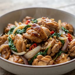 Stir Fried Basil Chicken